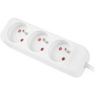 Priza/prelungitor Lanberg PS0-03E-0300-W, 3x Type E, 3m, White