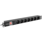 Accesoriu UPS Lanberg PDU PDU-07F-0200-IEC-BK 7x SCHUKO, 2m, Black