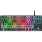 Tastatura Gaming Trust GXT 833 Thado Rainbow Black