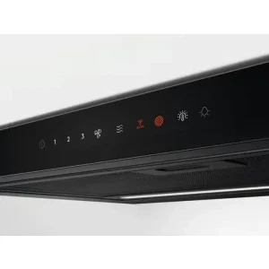 Electrolux telescopica LFP819K, Putere de absorbtie 650 m3/h, 4 trepte, SilenceTech, Hob2Hood, Breeze, Clasa A, 90 cm, Negru
