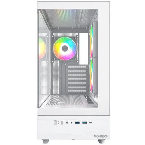 Gaming BALAUR Legendar Esports Edition Alb, Intel i5-14400F 2.5GHz, 16GB DDR5, 1TB SSD, RX 9060 XT 16GB GDDR6, Iluminare RGB