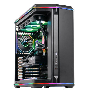 Gaming GREUCEANU Legendar Plus Powered by ASUS, AMD Ryzen 7 9800X3D 4.7GHz, 32GB DDR5, 2TB SSD, RTX 5080 16GB GDDR7, Iluminare RGB