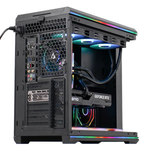 Gaming GREUCEANU Legendar Plus Powered by ASUS, AMD Ryzen 7 9800X3D 4.7GHz, 32GB DDR5, 2TB SSD, RTX 5080 16GB GDDR7, Iluminare RGB