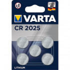 Varta CR2025, 170 mAh, 5 buc