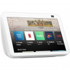 Boxa smart Amazon Boxa Echo Show 8 (2nd Gen), 8 inch Touch Screen, camera 13 MP, Wi-Fi, Bluetooth, alb