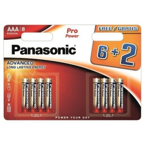 Panasonic Pro Power Alakline AAA, 8 buc