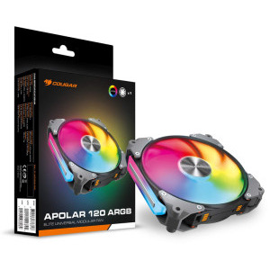 Cougar Apolar 120 mm ARGB ELITE (three fan pack) black