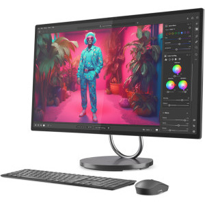 All-In-One PC Lenovo Yoga AIO 32ILL10, 31.5 inch UHD IPS, Intel® Core™ Ultra 7 258V 4.8GHz Meteor Lake, 32GB RAM, 1TB SSD, GeForce RTX 4050 6GB, Camera Web, Windows 11 Home