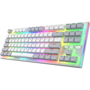 HATOR Gravity TKL RGB White Aurum Orange Linear Rev. 2.0 Switch Mecanica