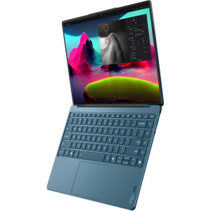 Lenovo 14'' Yoga Slim 9 14ILL10, 4K WQUXGA OLED 120Hz Touch, Procesor Intel® Core™ Ultra 7 258V (12M Cache, up to 4.80 GHz), 32GB LPDDR5X, 1TB SSD, Intel Arc 140V, Win 11 Home, Tidal Teal, 3Yr Onsite Premium Care