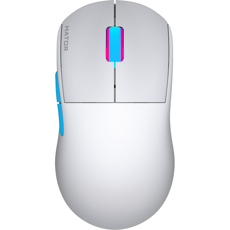 Mouse Gaming HATOR Quasar 2 Pro Wireless White