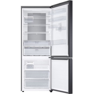 Samsung RB53DG706AB1EO, 538 L, Clasa A, No Frost, Digital Inverter, SpaceMax, Twin Cooling, Metal Cooling, Optimal Fresh+, SmartThings, Control electronic, 203 cm, Negru