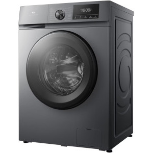 TCL FF1124SA0, 11 kg, 1400 RPM, Clasa A, Inverter, Steam Wash, Drum Clean, Honeycomb Drum, Argintiu