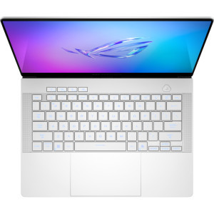 ASUS Gaming 14'' ROG Zephyrus G14 GA403WW, 3K OLED 120Hz, Procesor AMD Ryzen™ AI 9 HX 370 (24M Cache, up to 5.10 GHz), 64GB LPDDR5X, 2TB SSD, GeForce RTX 5080 16GB, No OS, Platinum White