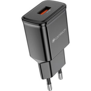 Lamtech LAM021943, 1x USB, 18W, Quick Charge 3.0, Black