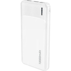 Lamtech LAM112105, 10000 mAh, 2x USB, 1x USB-C, 1x MicroUSB, White