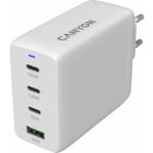 Incarcator retea Canyon OnCharge 100ACC, GaN, 3x USB-C, 1x USB, Quick Charge 100W, White