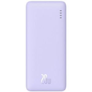 Baterie externa Baseus Airpow, 10000 mAh, 1x USB, 1x USB-C, 20 W, Purple