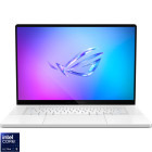 Laptop ASUS Gaming 16'' ROG Zephyrus G16 OLED GU605CR, 2.5K 240Hz G-Sync, Procesor Intel® Core™ Ultra 9 285H (24M Cache, up to 5.40 GHz), 64GB LPDDR5X, 2TB SSD, GeForce RTX 5070 Ti 12GB, No OS, Platinum White