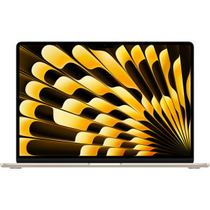 Apple 15.3'' MacBook Air 15 with Liquid Retina, Apple M4 chip (10-core CPU), 24GB, 1TB SSD, Apple M4 10-core GPU, macOS, Starlight, INT keyboard, 2025