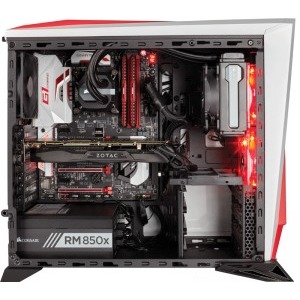 Corsair Carbide SPEC-Alpha white-red