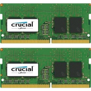 Crucial 32GB, DDR4, 2400MHz, CL17, 1.2v, Dual Rank x8, Dual Channel Kit