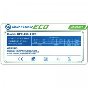 Sirtec - High Power Eco 450W
