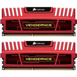 Corsair Vengeance Red 16GB DDR3 1600MHz CL10 Dual Channel Kit