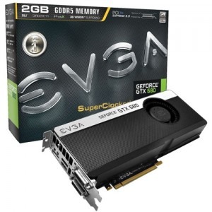 EVGA GeForce GTX 680 SuperClocked Signature 2GB GDDR5 256-bit