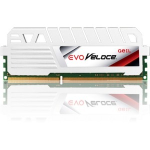 Geil Evo Veloce Frost White 32GB DDR3 2400MHz CL11 Quad Channel Kit