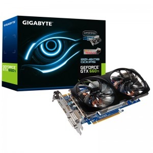 GIGABYTE GeForce GTX 660 Ti OC WindForce 2X 2GB GDDR5 192-bit