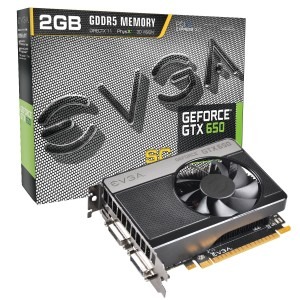 EVGA GeForce GTX 650 SuperClocked 2GB GDDR5 128-bit