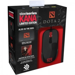 SteelSeries Kana + Mouse pad QcK Mini Dota 2 Edition
