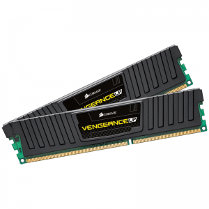 Corsair Vengeance LP Black 16GB DDR3 1600MHz CL10 Dual Channel Kit