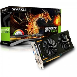 Sparkle GeForce GTX 650 Ti OC 1GB GDDR5 128-bit