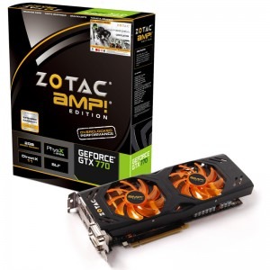 Zotac GeForce GTX 770 AMP! Edition Dual Silencer 2GB GDDR5 256-bit