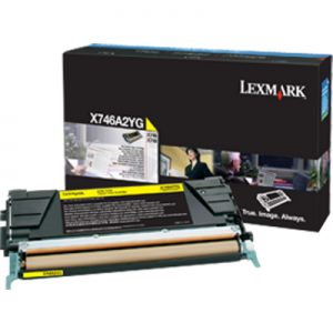 Lexmark Toner X746A2YG Yellow