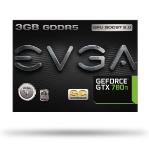 EVGA GeForce GTX 780 Ti SuperClocked 3GB GDDR5 384-bit