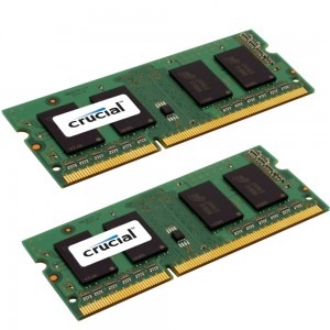 Crucial 8GB, DDR3, 1600MHz, CL11, v1.35v,  Dual Channel Kit
