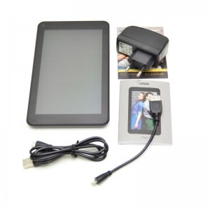 UTOK i700, 7 inch MultiTouch, Intel Atom Z2520 1.2Ghz Dual Core, 1GB RAM, 8GB flash, Wi-Fi, Bluetooth, Android 4.4, negru