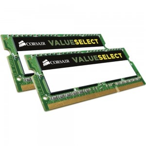 Corsair ValueSelect, 8GB, DDR3, 1333MHz, CL9, 1.5v, Dual Channel Kit