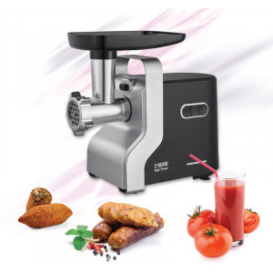Heinner Weston Silver MG-2100BKSL, 2100W, 1.8kg/min, Argintiu-Negru