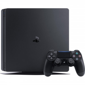 Sony Playstation 4 Slim 1TB + Horizon Zero Dawn + Uncharted 4 + GT Sport HITS