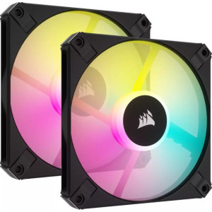 Ventilator Corsair iCUE AF120 RGB Slim 120mm Two Fan Pack