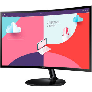 Samsung Essential S36C LS24C364EAUXEN Curbat 24 inch FHD VA 4 ms 75 Hz FreeSync