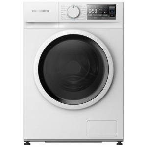 Masina de spalat rufe Heinner HWM-M814IVSMNA+++, Slim, 8 kg, 1400 RPM, Clasa A, Inverter, Display, Blocare acces copii, Alb