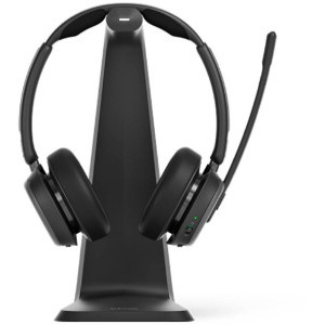 Sennheiser Office/Call Center, EPOS Impact 1061T Microsoft Teams Stereo Wireless Bluetooth cu Stand