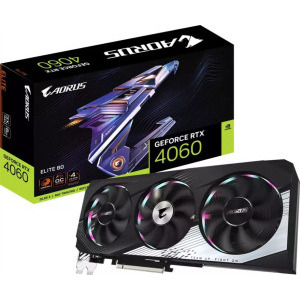 GIGABYTE AORUS GeForce RTX 4060 ELITE 8GB GDDR6 128-bit DLSS 3.0