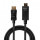 Cablu video LINDY DisplayPort Male - HDMI Male, 2m, negru