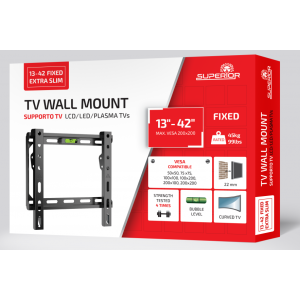 Superior SUPSTV001 fix, 13 - 42 inch, negru
